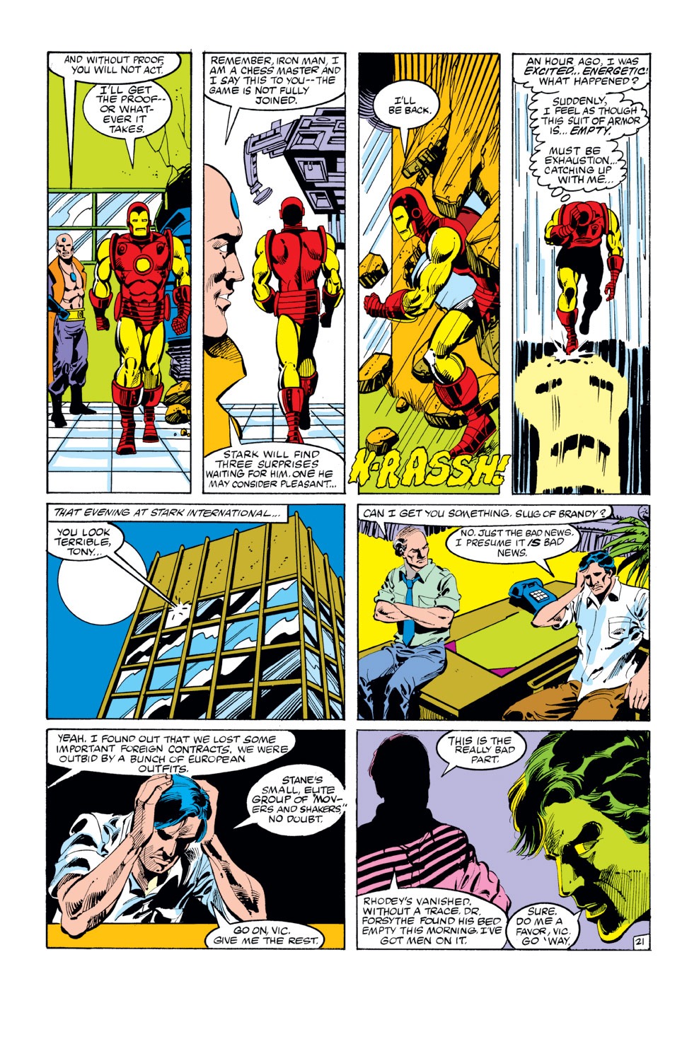 Read online Iron Man (1968) comic -  Issue #166 - 21