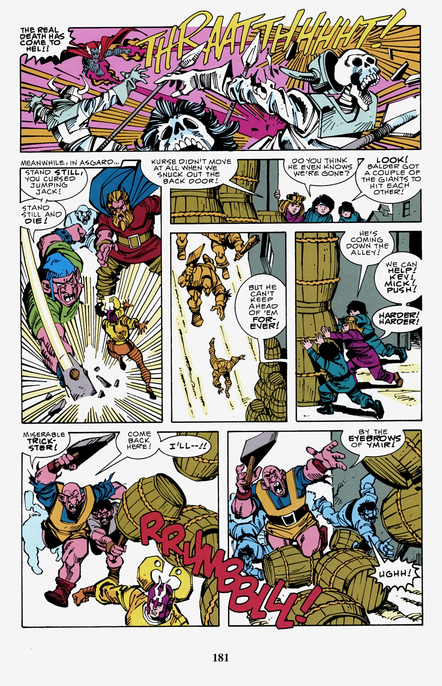 Read online Thor Visionaries: Walter Simonson comic -  Issue # TPB 5 - 181