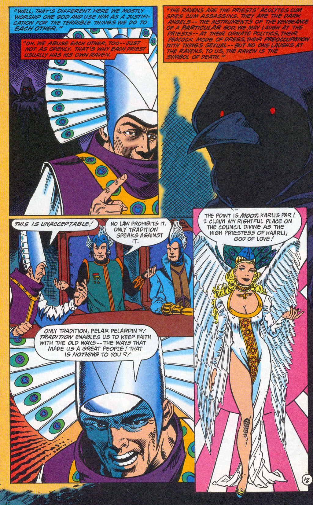 Read online Hawkworld (1990) comic -  Issue #12 - 13