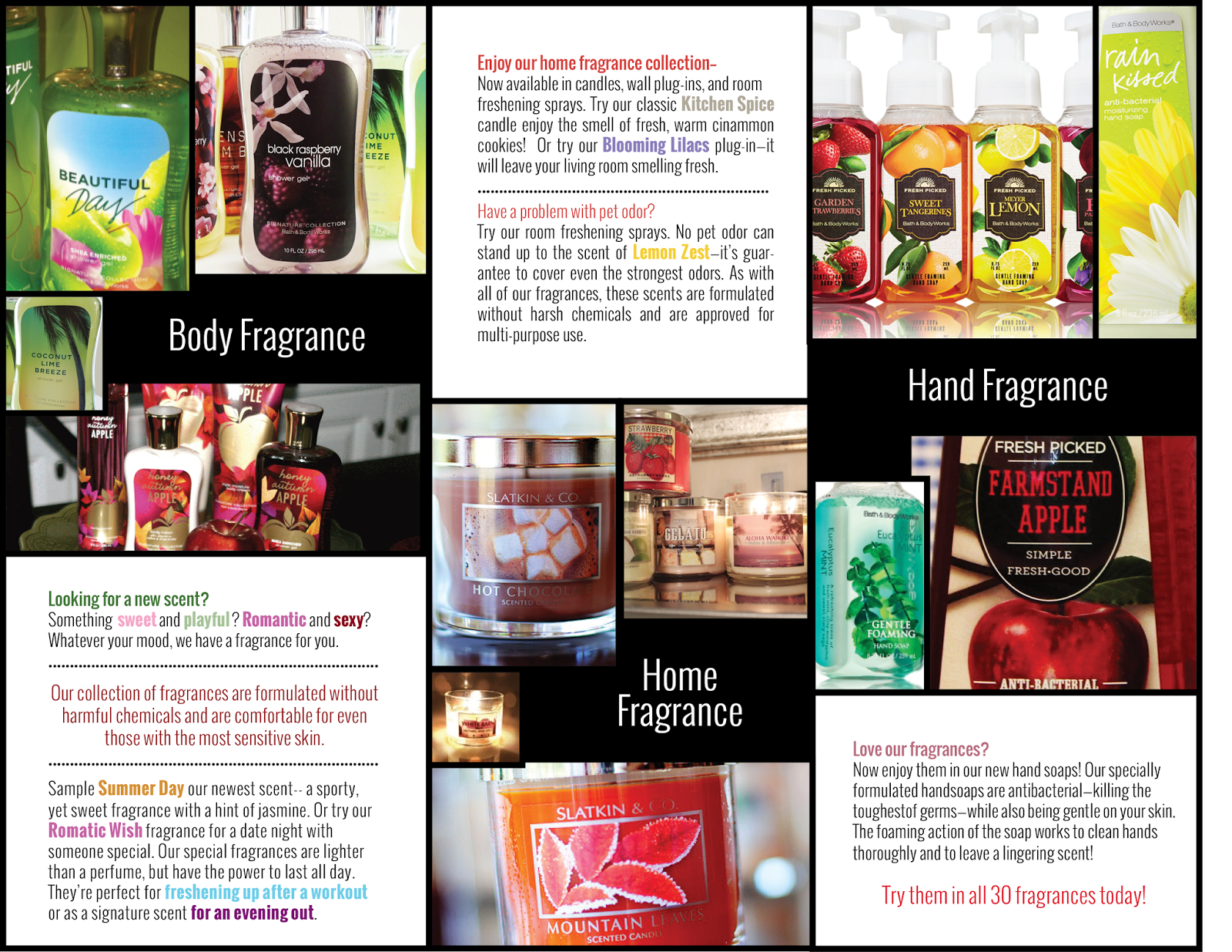 Foll Design & Photography Bath and Body Works Campaign