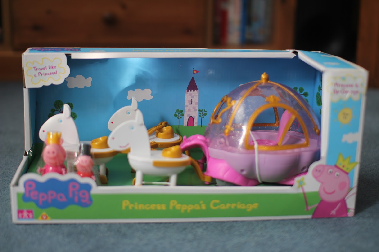 princess peppa carriage