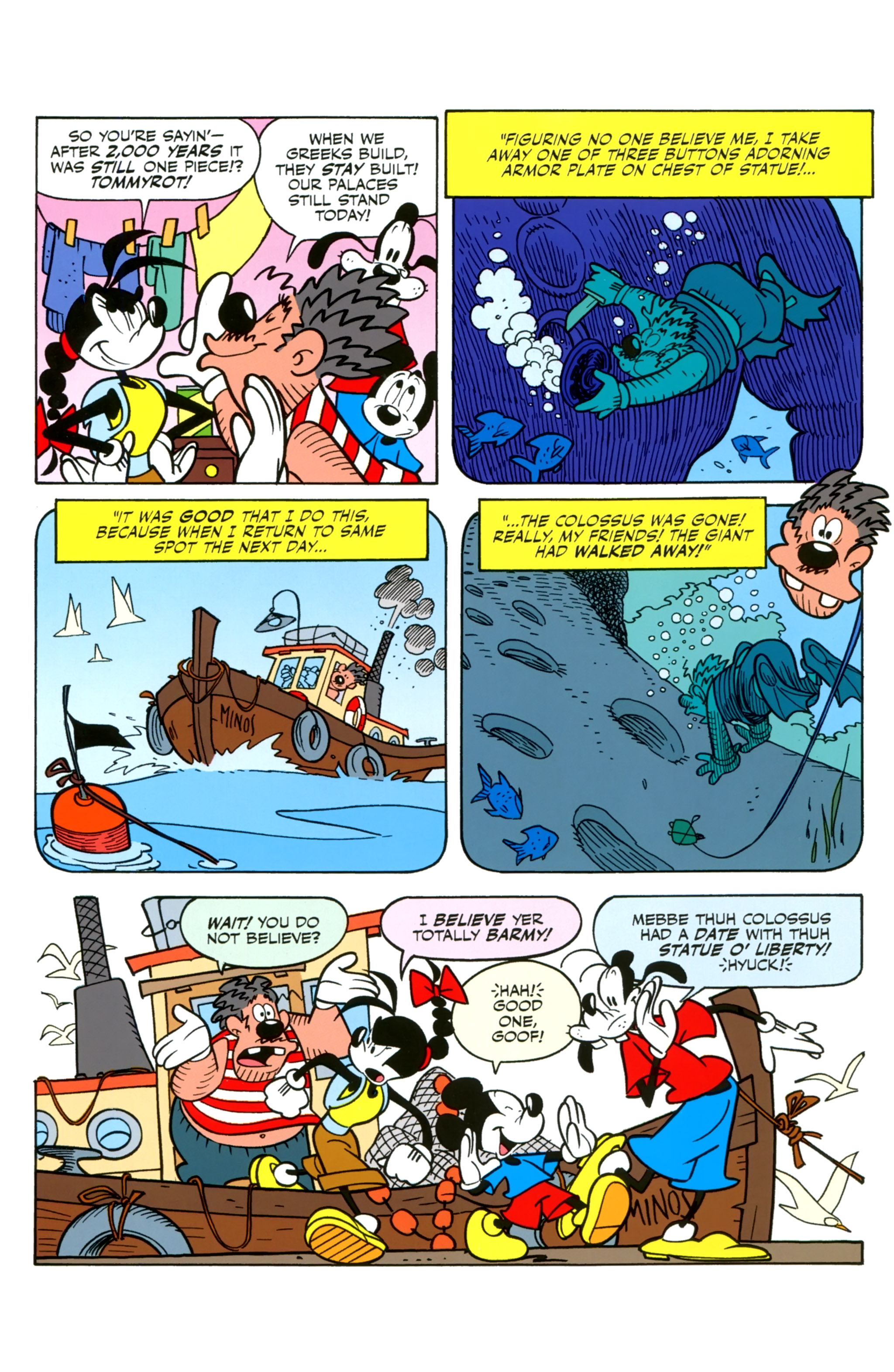 Read online Mickey Mouse (2015) comic -  Issue #10 - 12