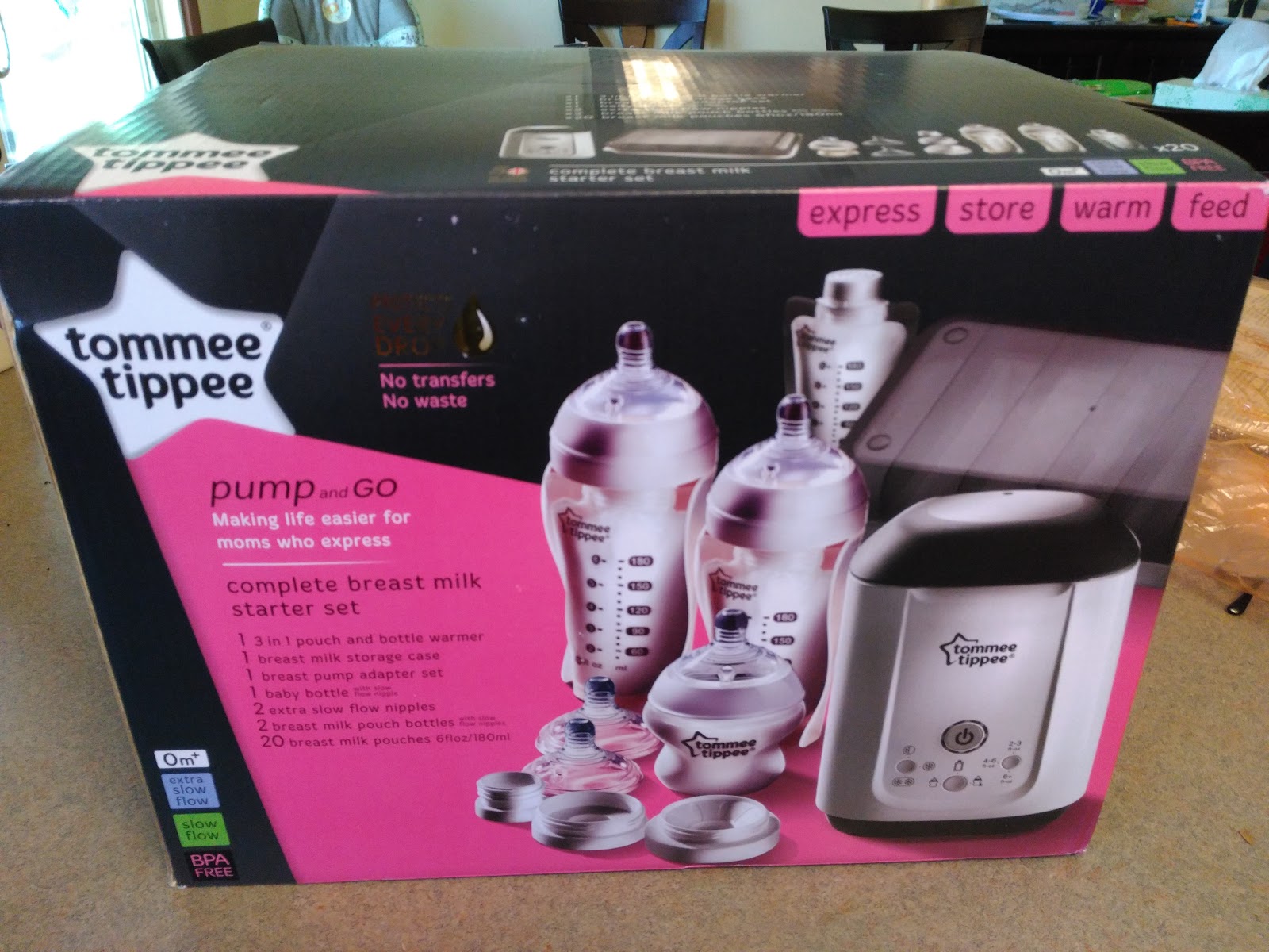 Never Lose A Drop of Liquid Gold with the Pump and Go from tommee