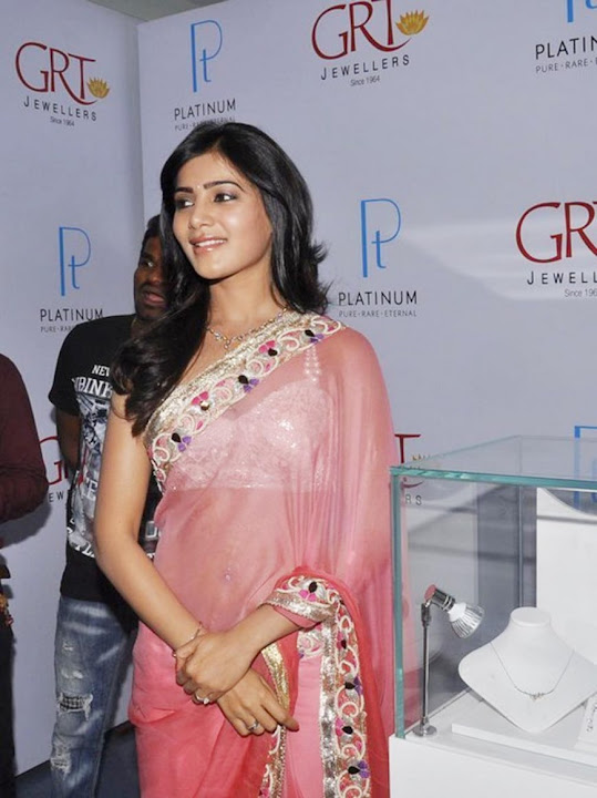Samantha at GRT Jewellery opening Stills