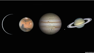 جاذبية الفضاء تتجسد في صورة