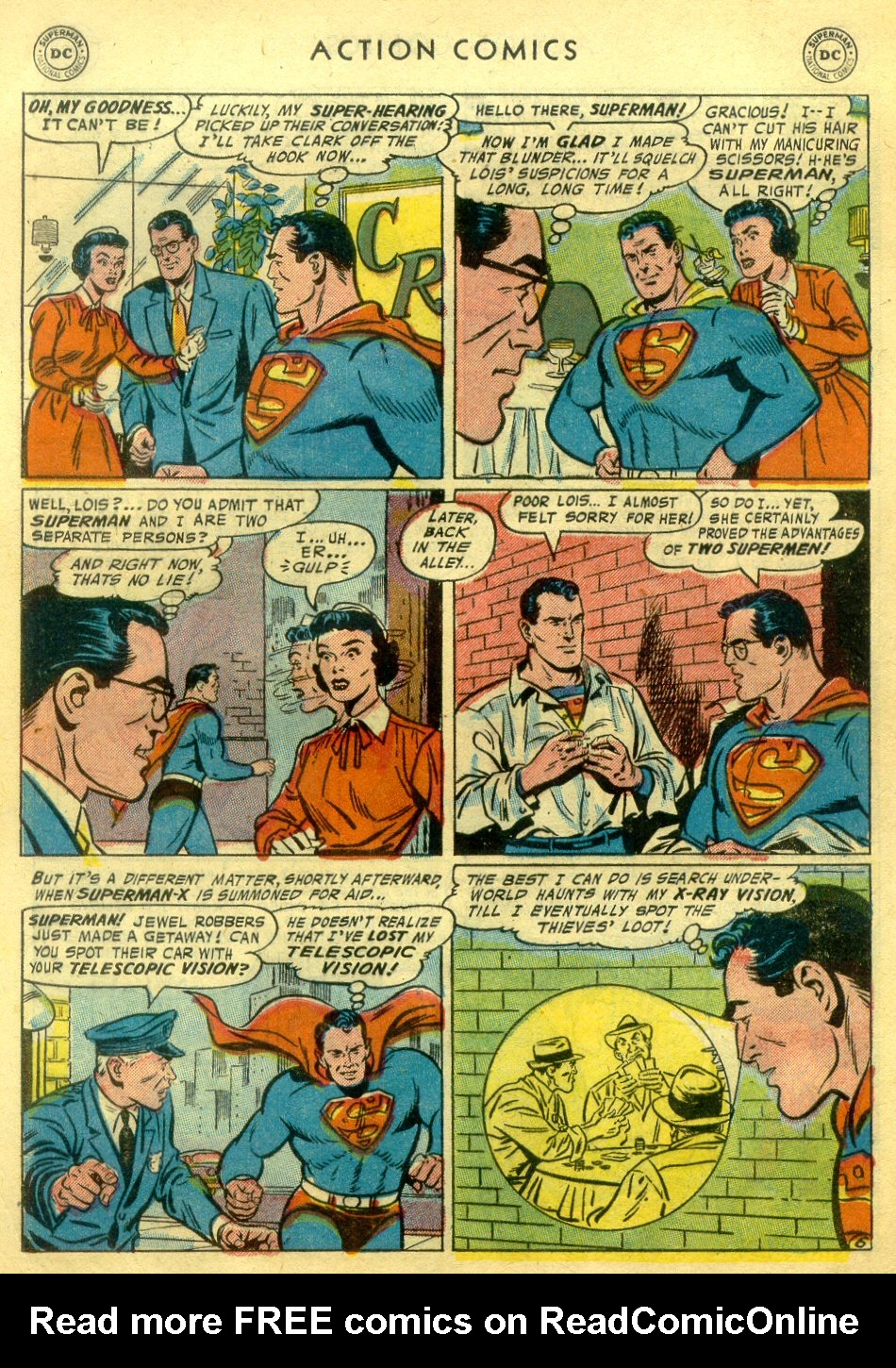 Read online Action Comics (1938) comic -  Issue #222 - 7