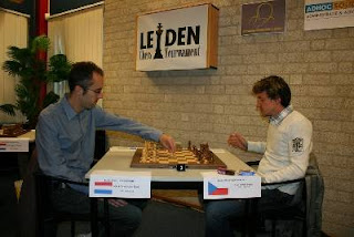 Echecs à Leiden : Erik Van Der Doel face à Tomas Polak ronde 5 © site officiel 