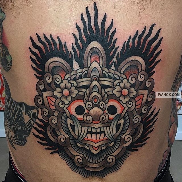 Gambar Tato 3D & Simpel Di Perut Paling Bagus Asli Sangat Keren