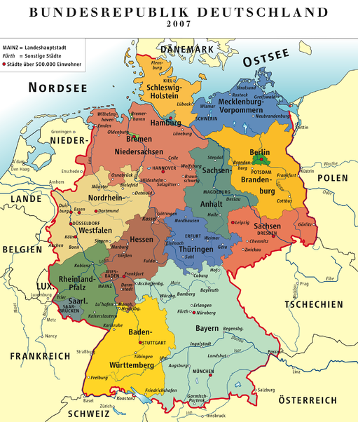 Destino Danese Proprietario Mappa Della Germania Cartina Della Germania Amazon Agingtheafricanlion Org