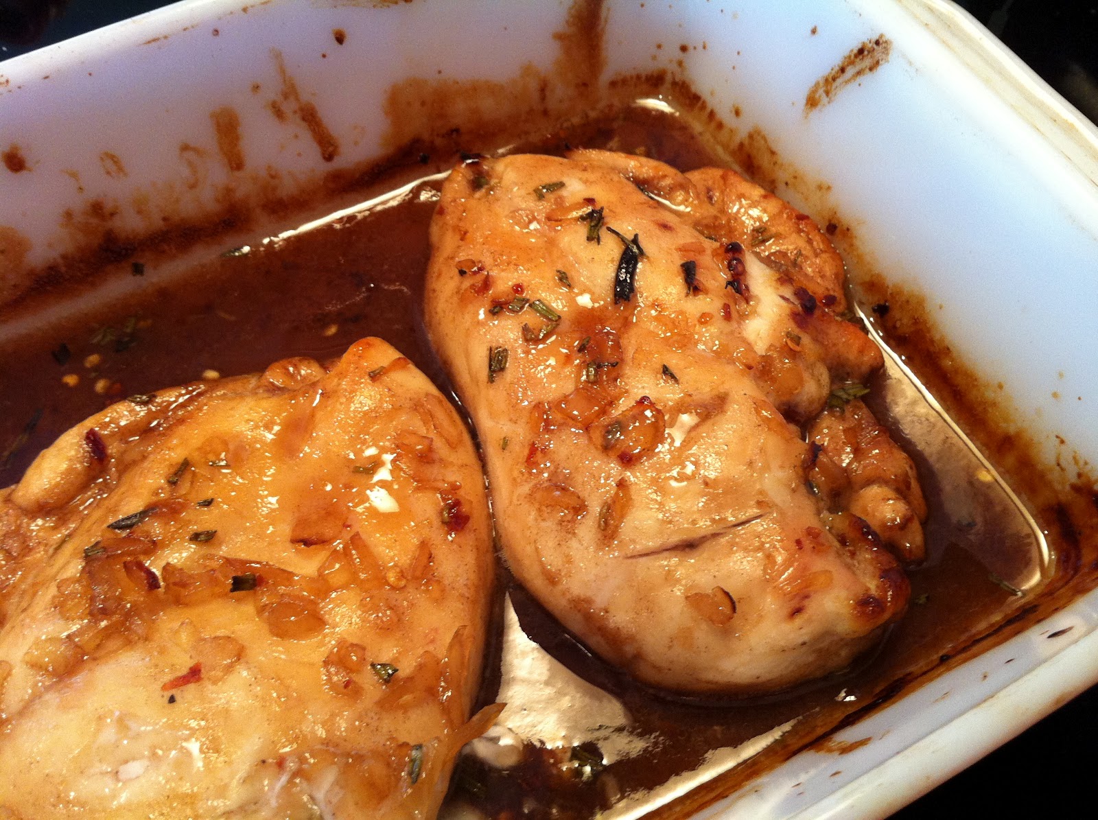 Recipes from 4EveryKitchen Boneless Chicken with Ginger Marmalade