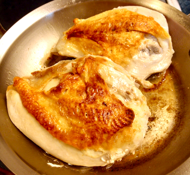 Sunday, dinner for two Recipe Notes Skilletroasted Chicken Breasts