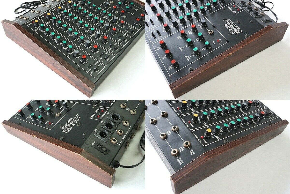 MATRIXSYNTH Rare MAXIM MDS500 5ch Analog Drum Synthesizer