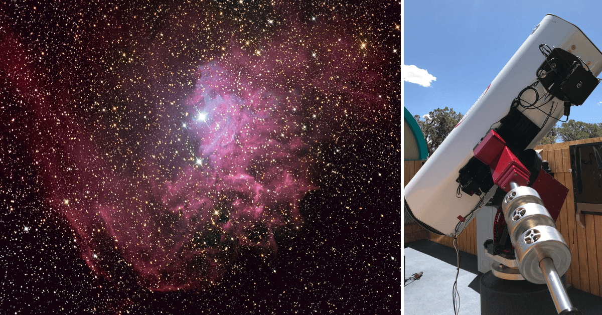 Collaboration with SkyPi Remote Observatory