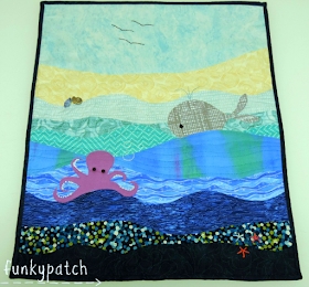 Mini quilt "bajo el Mar"