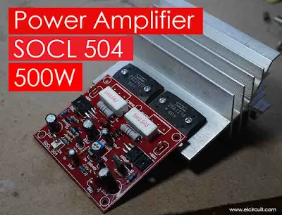 Power Amplifier SOCL 504 500W-2000W