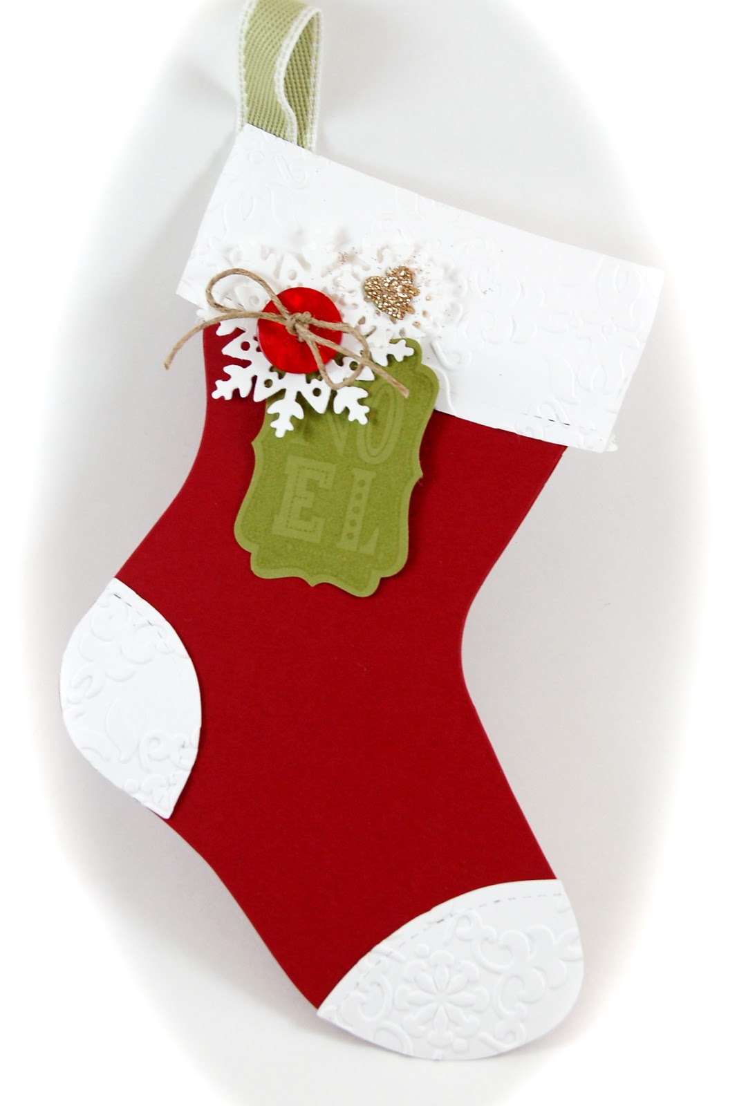Scrap Happens!: Christmas Stocking
