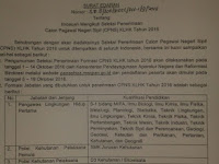 Lowongan Pendaftaran CPNS Kementrian Kehutanan dan Lingkungan Hidup 2016 Lowongan Pendaftaran CPNS Kementrian Kehutanan dan Lingkungan Hidup 2016