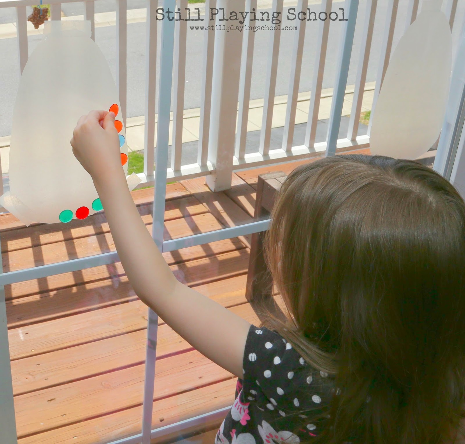 Reusable Contact Paper Easter Egg Decorating Still Playing School