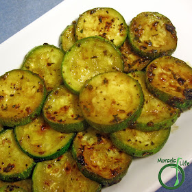 Morsels of Life - Zucchini Stir Fry - A hearty and wholesome, yet zesty, zucchini dish with Italian Dressing Seasoning and Worcestershire Sauce.