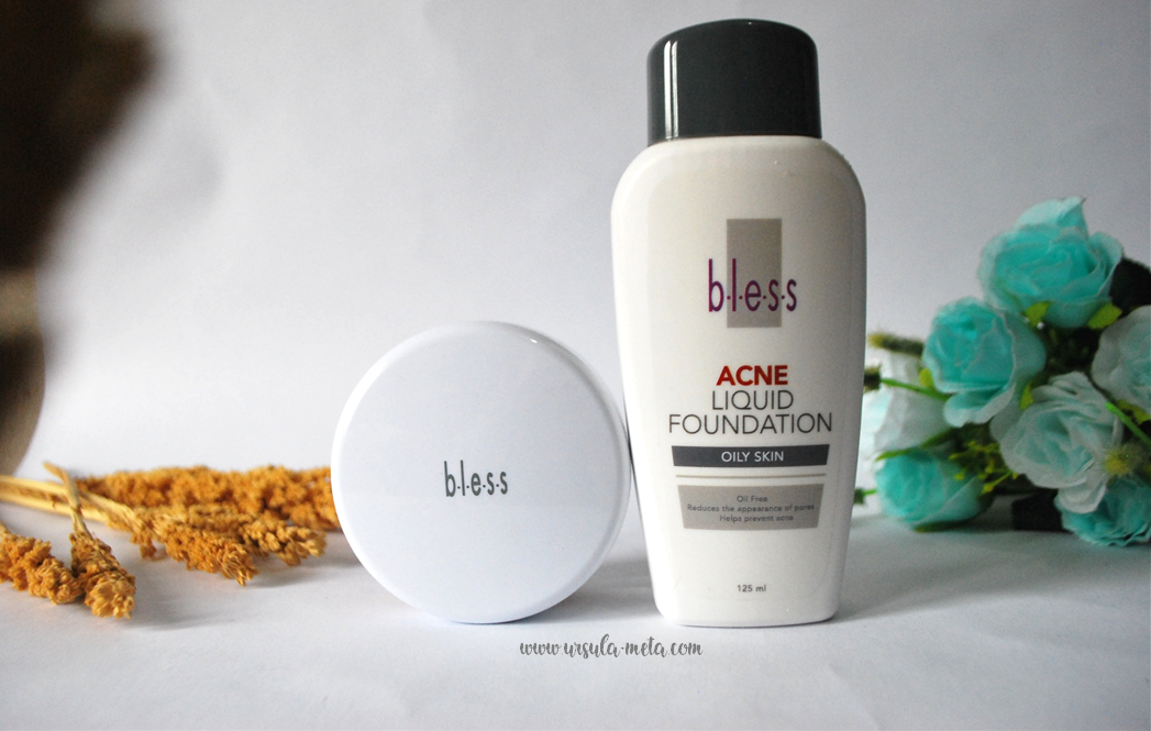 [Review] Bless Cosmetics Acne Liquid Foundation & Face Powder Ursula