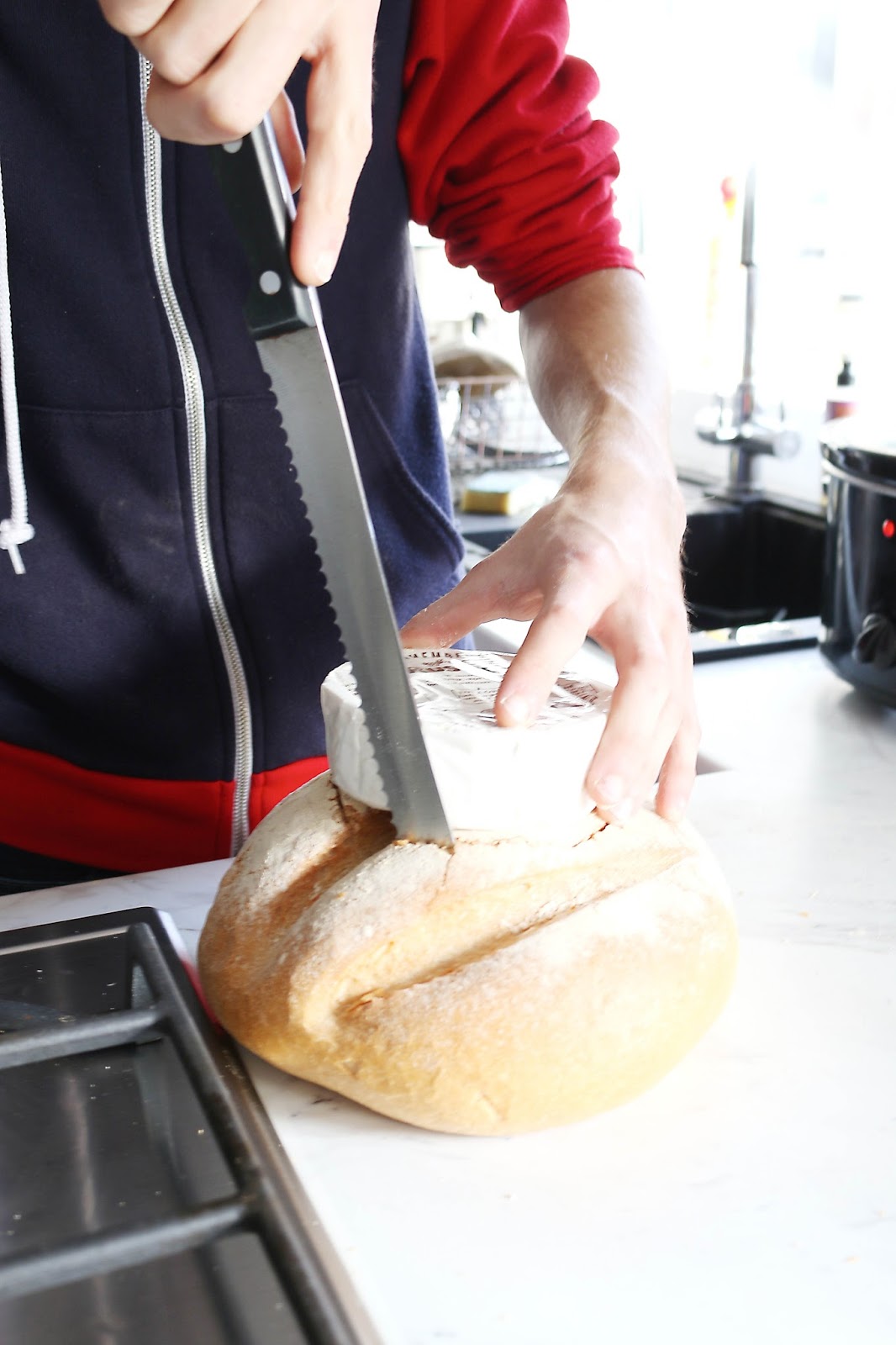 Festive Food Camembert Bread Bowl Recipe
