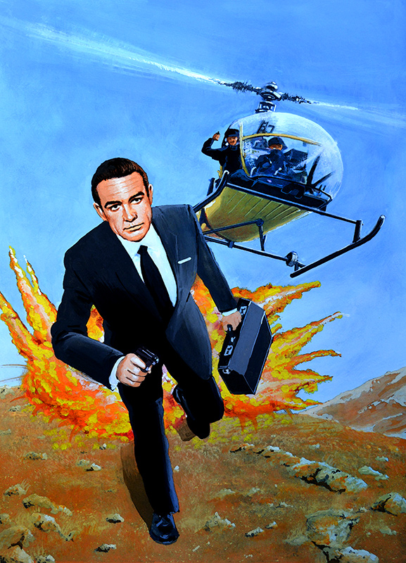 Illustrated 007 The Art Of James Bond