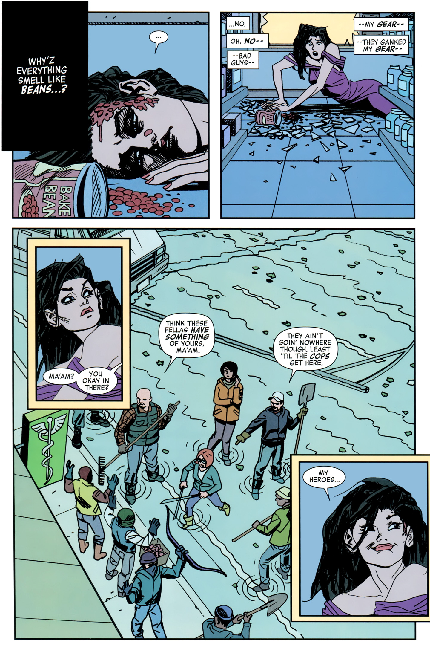Read online Hawkeye (2012) comic -  Issue #7 - 20