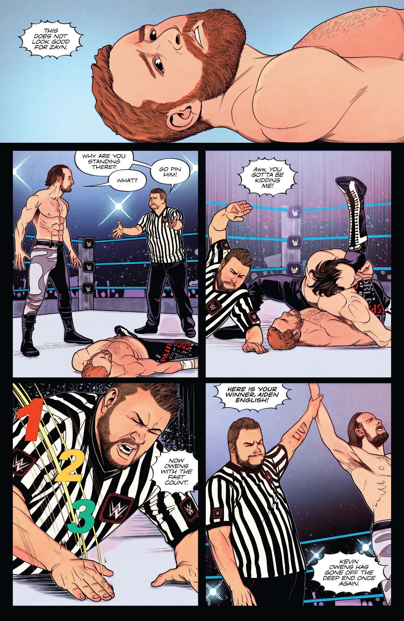 Read online WWE comic -  Issue #18 - 6