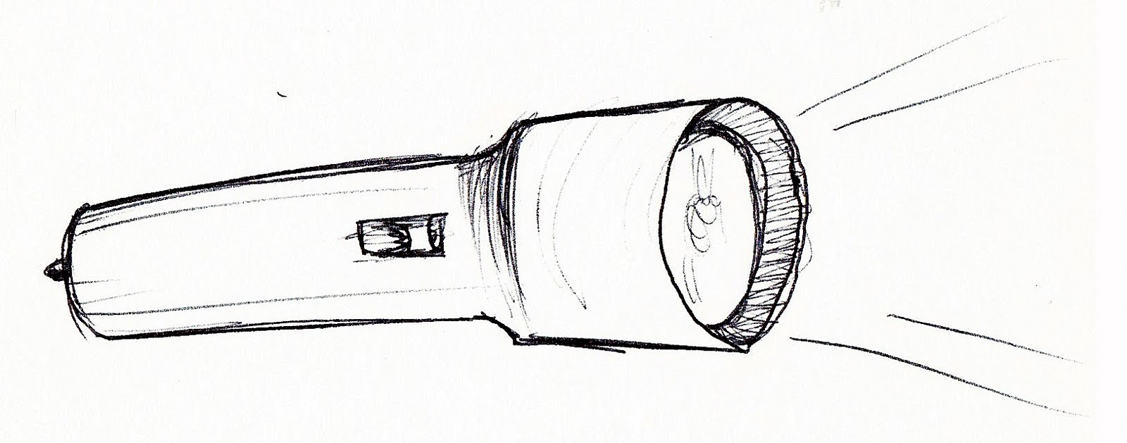 D's Sketch Blog [ 116 ] step in to the flashlight