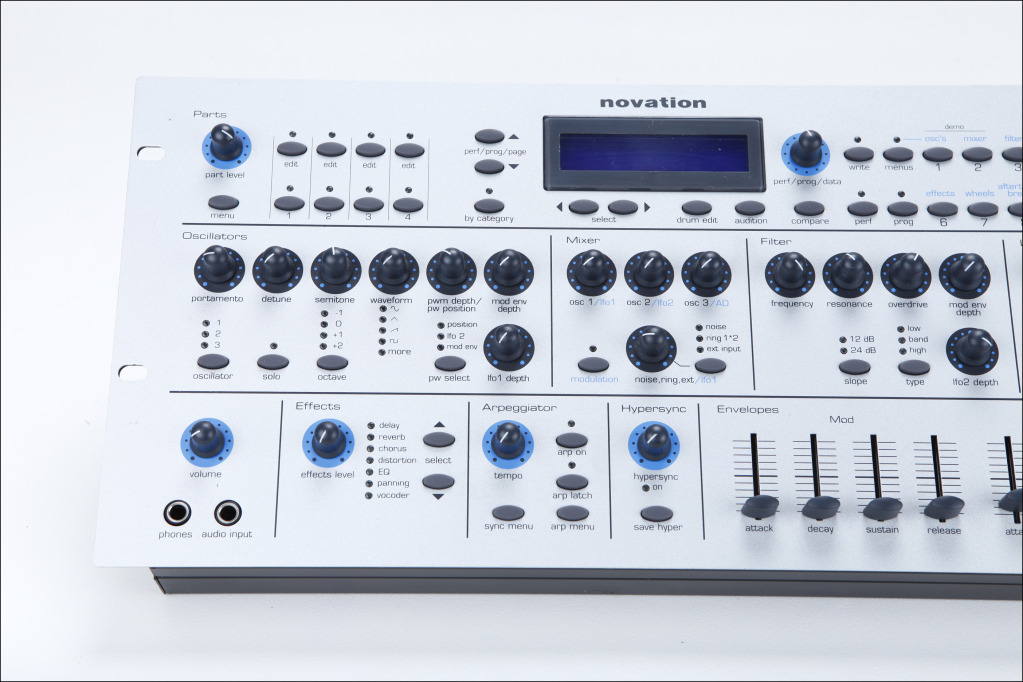 MATRIXSYNTH Novation KS Rack Virtual Analog Rackmount Synthesizer