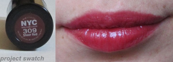NYC Sheer Red