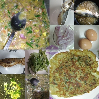 Telur Dadar Ikan Budu Blog Cik Ash