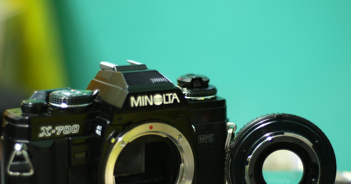 kamera-lah!: MINOLTA - Minolta X-700 MPS + MD Rokkor-X 50mm f/1.7 EXC+