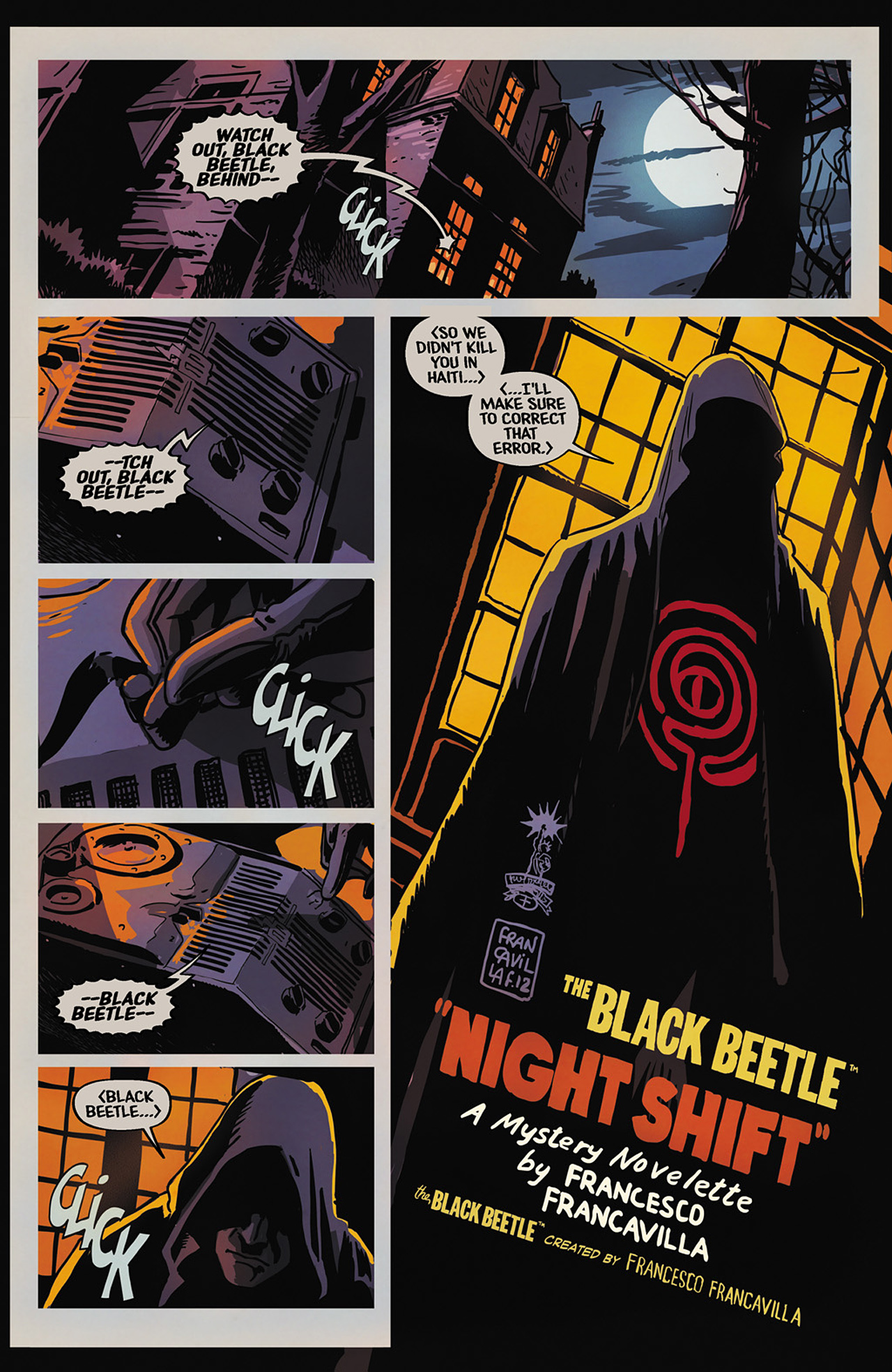 Read online The Black Beetle comic -  Issue #0 - 24