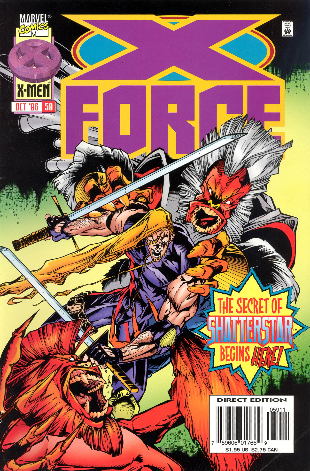 Read online X-Force (1991) comic -  Issue #59 - 1