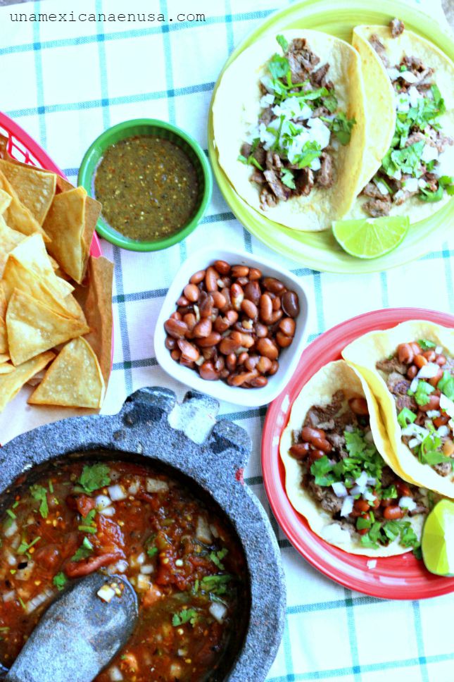 Una Mexicana en USA: Authentic Mexican Street Tacos at Home