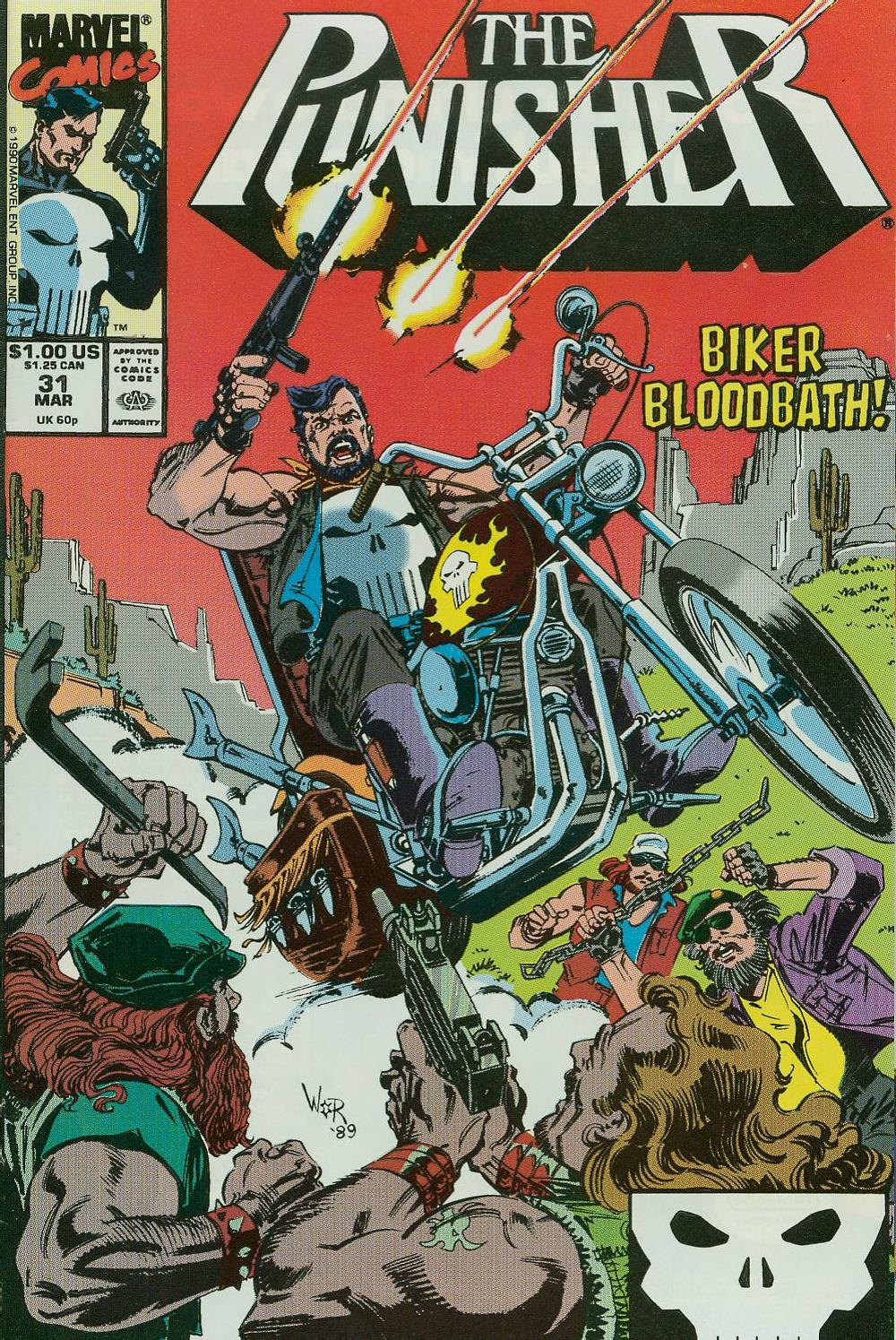 Read online The Punisher (1987) comic -  Issue #31 - Crankin' - 1