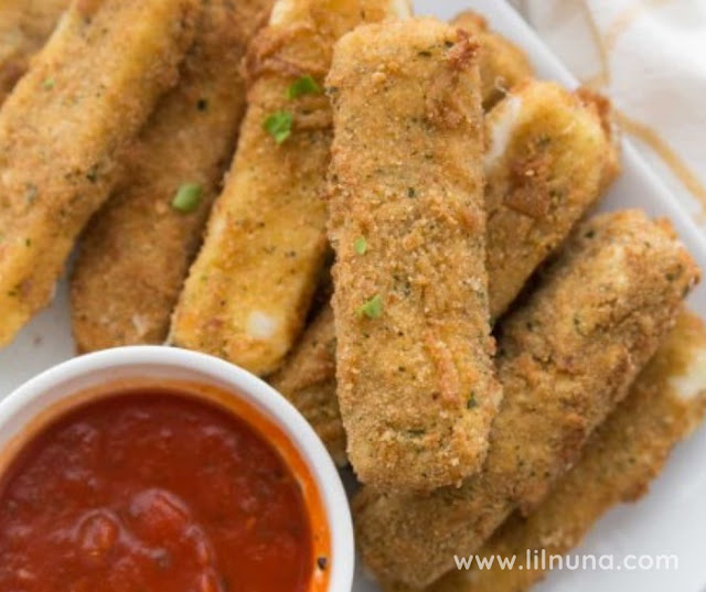 Easy Homemade Mozzarella Sticks