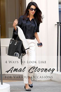4 Ways to Look Like Amal Clooney for Various Occasions