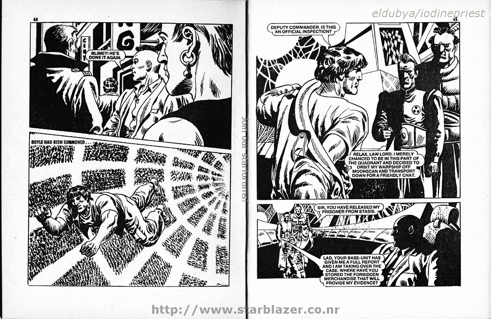 Read online Starblazer comic -  Issue #197 - 24