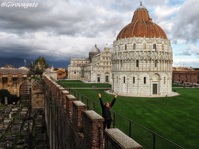 camminamento mura di Pisa