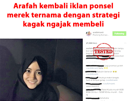 Soal Endorser Arafah Rianti, Apa Kata Tung Desem Waringin?