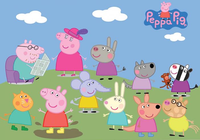 vestido aniversario peppa pig
