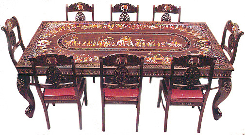The Cultural Heritage Of India Rosewood Furniture Karnataka Click Here To Rosewood Inlay Furniture Of Karnataka From Mysore