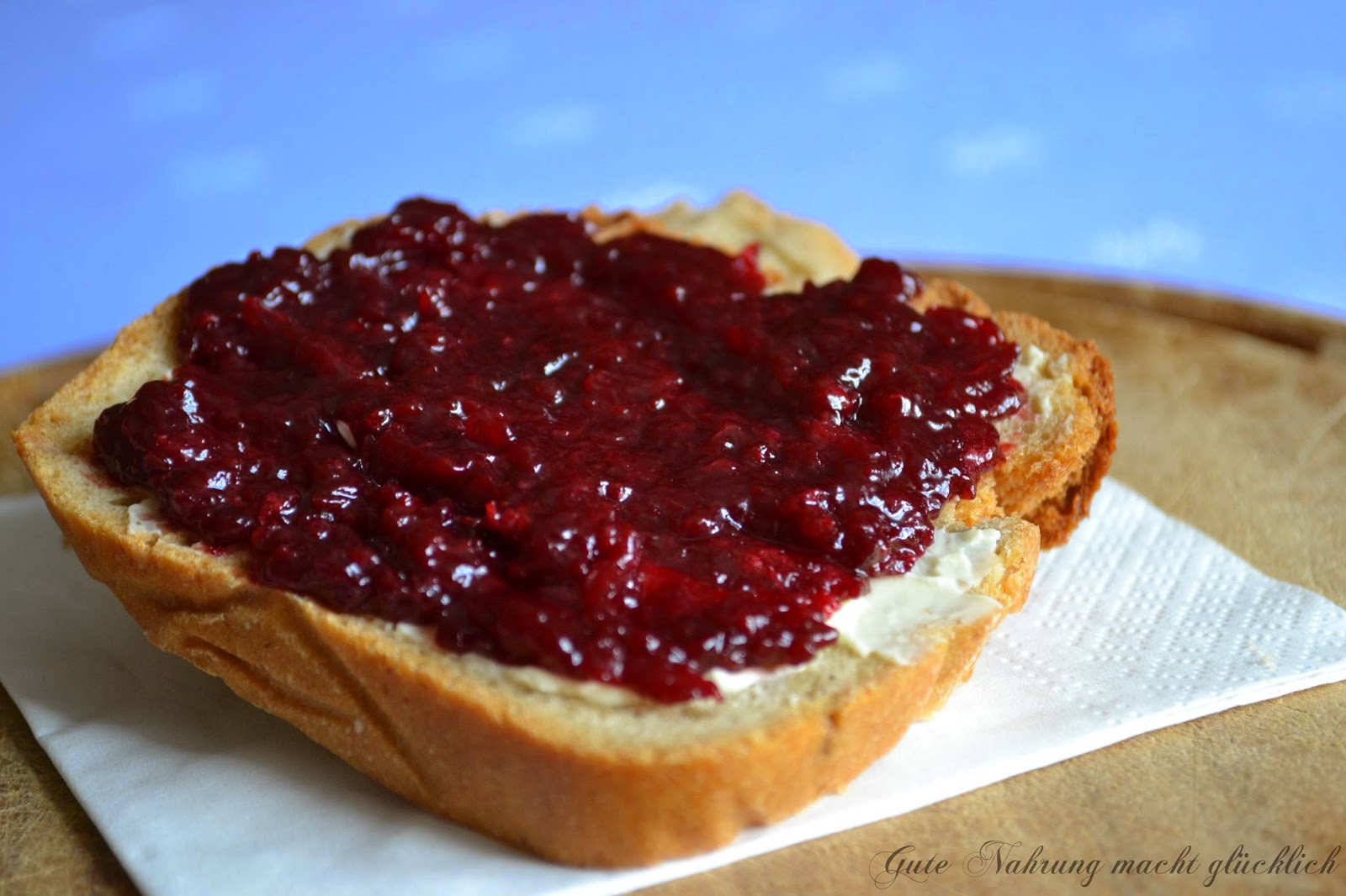 Gute Nahrung macht glücklich : Sauerkirschmarmelade mit Mon-Chérie