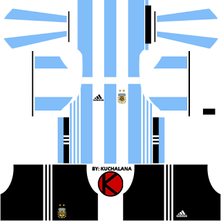 Argentina Kits 2017 -  Dream League Soccer