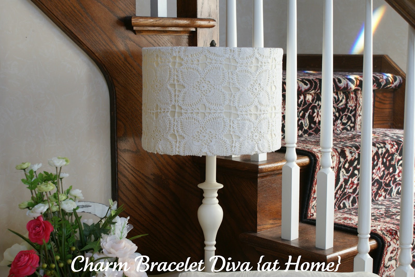 Pier 1 Imports Lace Lampshade Knock Off, Pier One Lamp Shades
