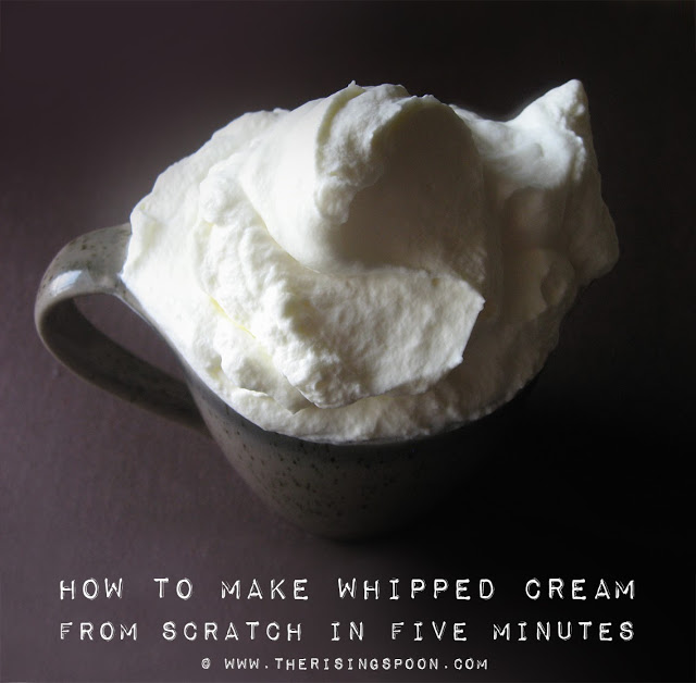 How to Make Whipped Cream from Scratch So You Can Ditch The Not So Cool