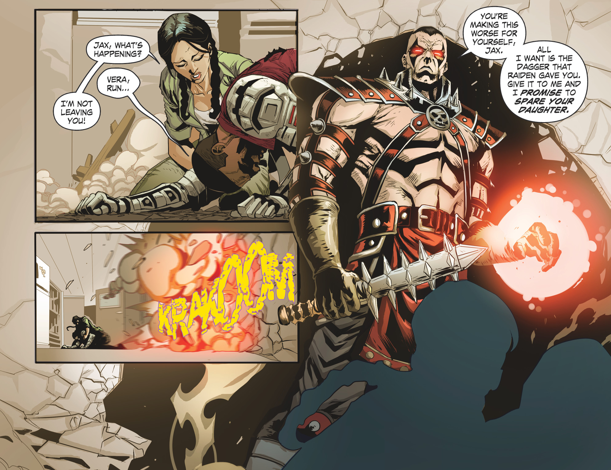 Read online Mortal Kombat X [I] comic -  Issue #20 - 7