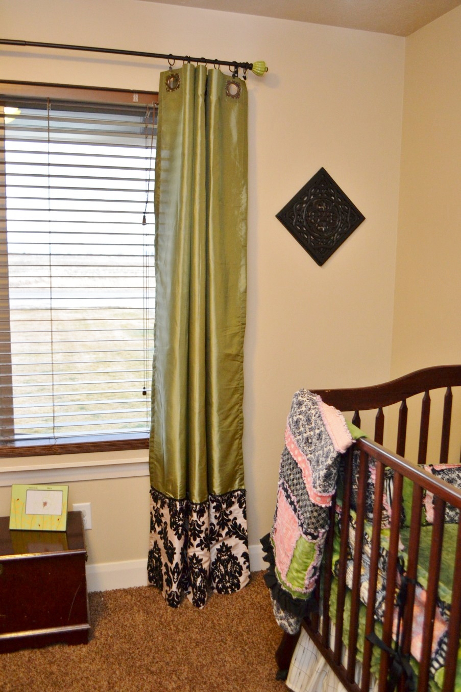 How to Make Regular Curtains Longer and Add Embellishments for Custom